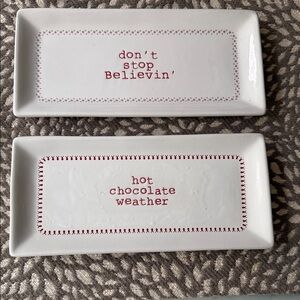 Joseph A. ceramic platters